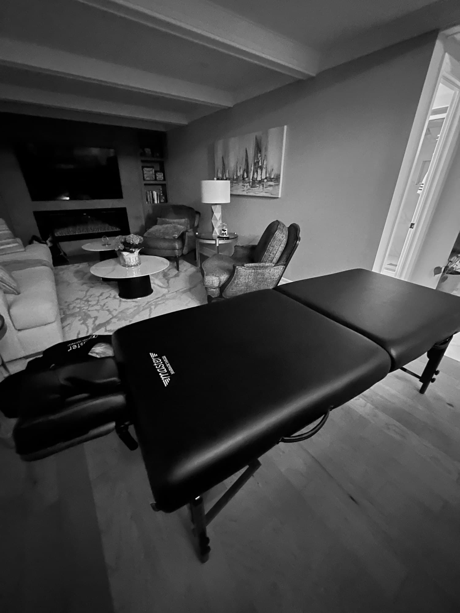 On-site corporate chair massage session in Toronto